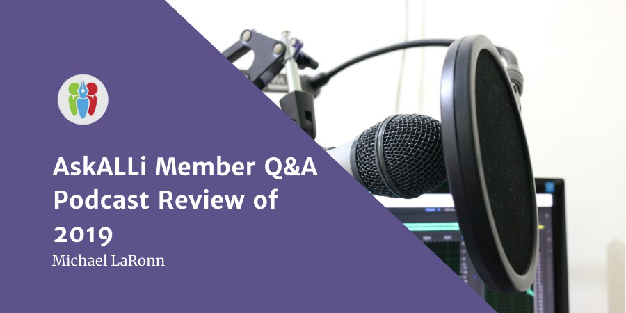AskALLi Member Q&A Podcast Review Of 2019