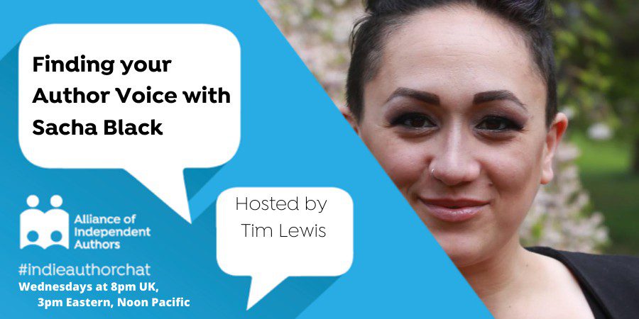 TwitterChat: Finding Your Author Voice With Sacha Black