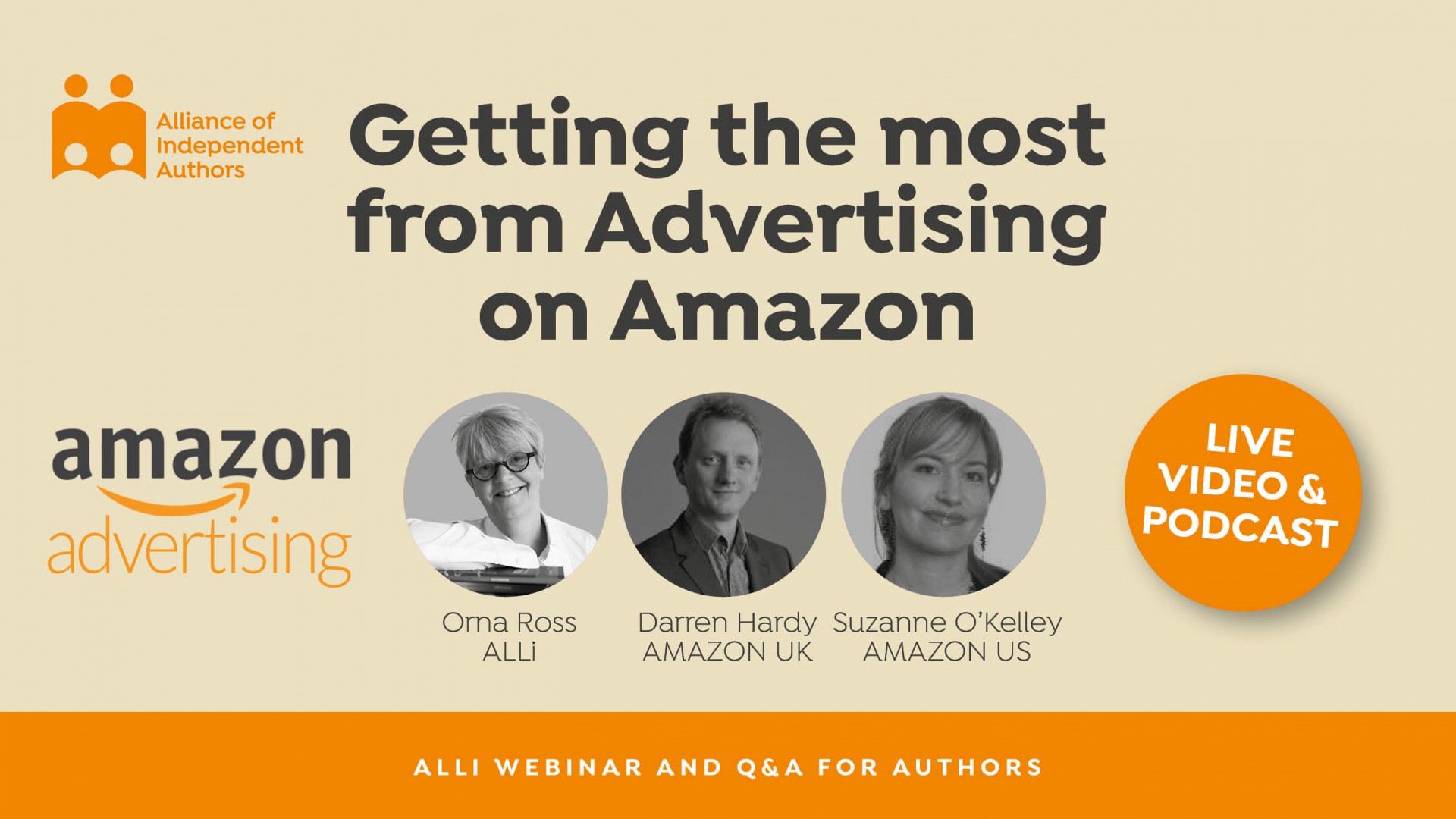 Getting The Most From Amazon Advertising: AskALLi Members’ Q&A Podcast