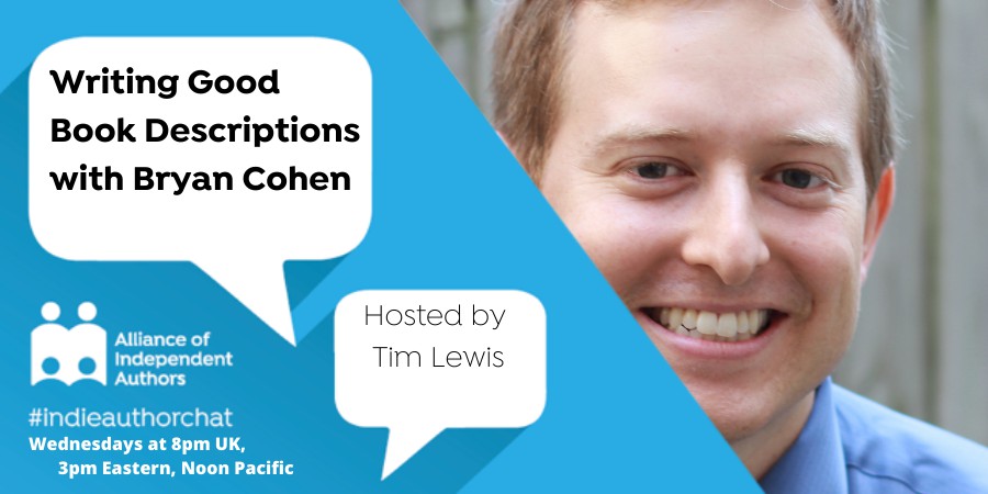 TwitterChat: Writing Good Book Descriptions With Bryan Cohen