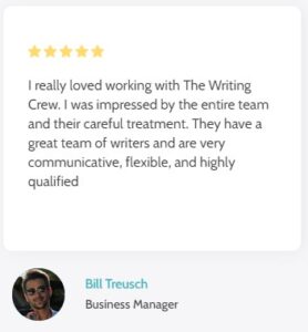 The Writing Crew reviews
