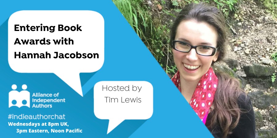 TwitterChat: Entering Book Awards With Hannah Jacobson