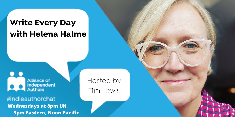 TwitterChat: Write Every Day With Helena Halme