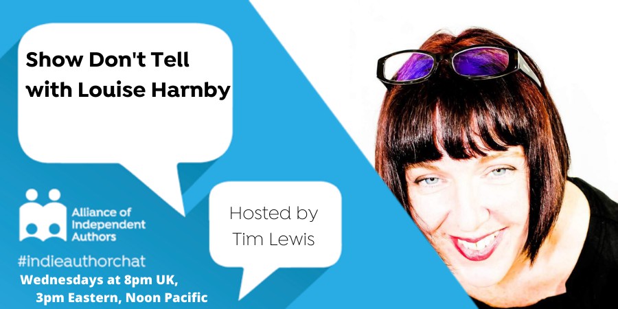 TwitterChat: Show Don’t Tell With Louise Harnby