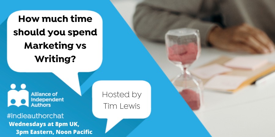 TwitterChat: How Much Time Should You Spend Marketing Vs Writing?