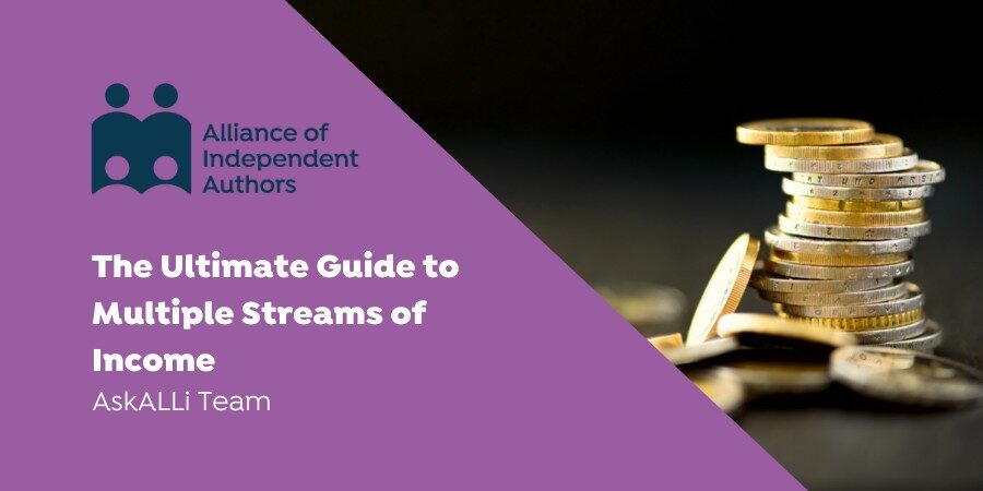 The Ultimate Guide To Multiple Streams Of Income: Feature Image With A Pile Of Coins
