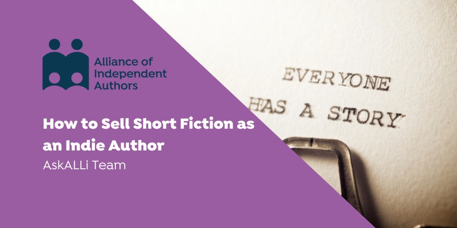 How To Sell Short Fiction As An Indie Author: Image Of Typewritten Words 