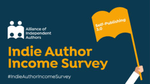 Indie Author Income Survey banner