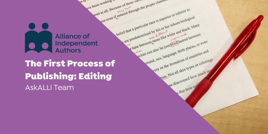 The First Process Of Publishing: Editing
