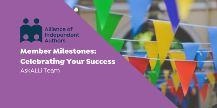 Text Reads: Member Milestones, Image Of Bunting