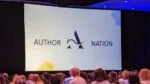 New Author Nation logo, as revealed during the closing ceremonies of 20Books Vegas 2023.