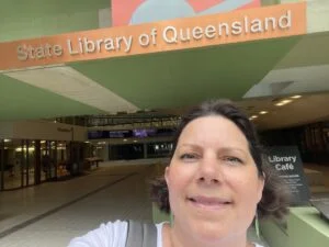 Melissa Addey at Australia Library