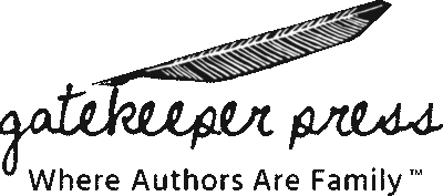 Logo Of Gatekeeper Press Featuring A Quill And The Text "Where Authors Are Family.